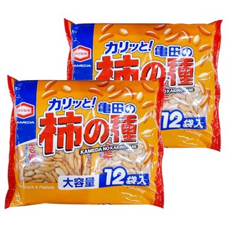 龜田製菓 柿種米果, 360g, 2袋