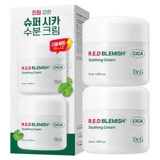 Dr.G R.E.D Blemish積雪草保濕鎮靜霜, 50ml, 2罐