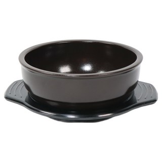 Happy Jung 韓式燉湯碗組, 850毫升, 附底盤, 可用於直火, 耐熱安全, 1組