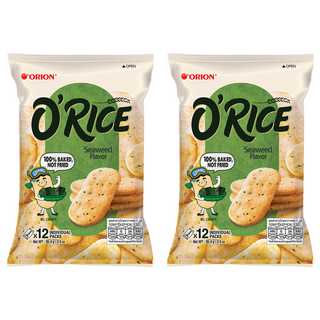 ORION 好麗友 O'RICE 米餅 海苔口味, 95.4g, 2袋
