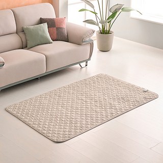 곰표한일 EMF 카본 탄소매트 전기장판 MSP-C100GY, 베이지그레이, 싱글(105 x 180 cm)