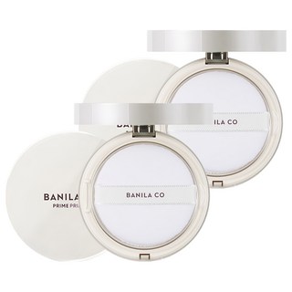 BANILA CO 芭妮蘭 New Prime持妝控油蜜粉餅, 2顆, 透明