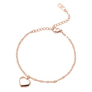 RADIANT STAR 璀璨之星 心思溫存愛心手鍊 鈦鋼 KTL596