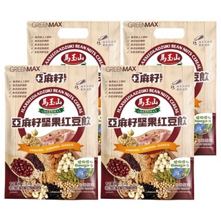 馬玉山 亞麻籽堅果紅豆飲, 336g, 4袋