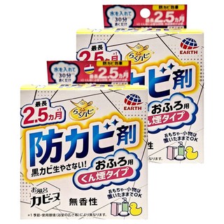 EARTH 地球製藥 衛浴防霉芳香煙霧劑 無香, 170g, 2盒