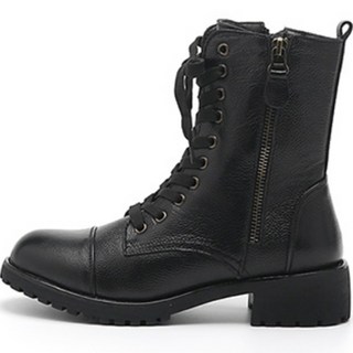 JACK&JILL 牛皮綁帶軍靴 JD2730