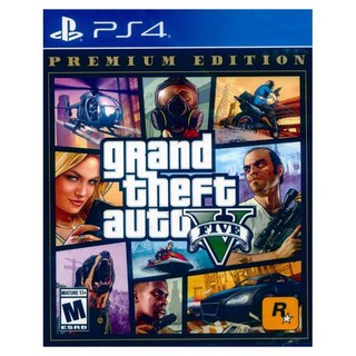 PlayStation PS4 GTA5 grand theft auto V PREMIUM ONLINE EDITION 俠盜獵車手5 豪華線上版 中英多國語言美版