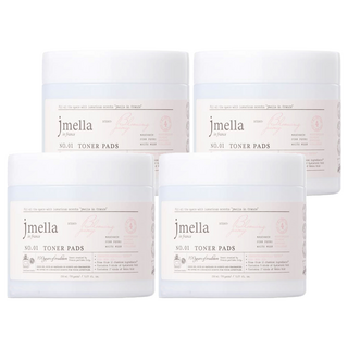 jmella 花園舞會爽膚棉片 芍藥 含AHA BHA PHA 9種玻尿酸 CICA CERA, 70片, 4件