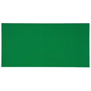 파파토이 대형 레고용 얇은 기본 블럭판 32칸 x 64칸, 초록, 1개