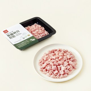 하이포크 동물복지 인증 한돈 등심 카레짜장용 (냉장), 300g, 1개