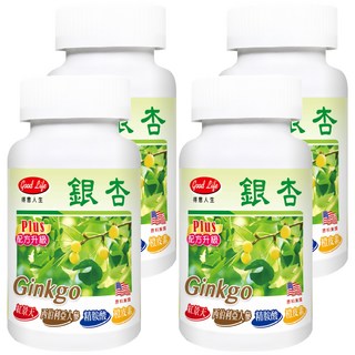 good Life 得意人生 銀杏膠囊, 100顆, 4罐