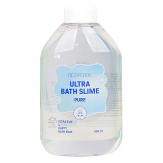 recipebox 韓兔 泡泡史萊姆入浴劑 純色 520ml- 兒童泡澡清潔, 1瓶