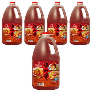 萬家香 海山醬 非基因改造黃豆, 4kg, 5桶