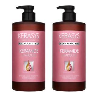 KERASYS 角蛋白神經醯胺護髮素 花香, 1L, 2瓶