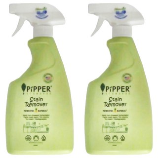 PiPPER STANDARD 沛柏 鳳梨酵素去漬劑 (檸檬草) 400ml 有效去漬不脫色不傷衣 SGS檢測 植物萃取去污配方, 2瓶