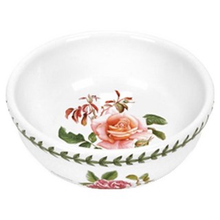 PORTmeIRION 波特玫琳恩 Botanic Rose 大碗, 玫瑰色 + 白色, 1個
