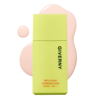 GIVERNY Milchak潤色妝前乳 SPF50+ PA+++ 30ml, 單色, 1瓶