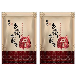 軒記台灣肉乾王 辣味豬肉乾，傳承超過30年的古早味, 180g, 2包