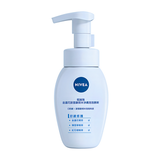 NIVEA 妮維雅 金盞花胺基酸微米淨膚泡泡慕斯 舒緩修護, 180ml, 1瓶