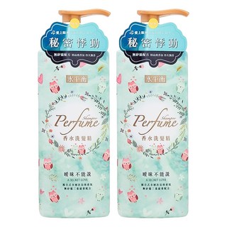 水平衡 香水洗髮精 暖昧不能說 精品級香氛 持久飄香, 700g, 2瓶