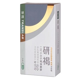 研褐 二代小分子褐藻醣膠囊, 1個, 60顆