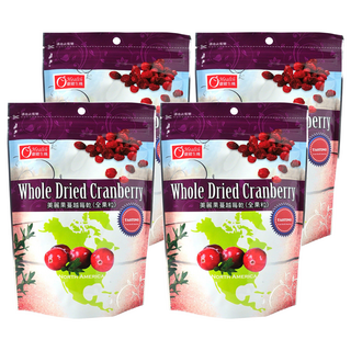 康健生機 美麗果蔓越莓乾 全果粒, 200g, 4包