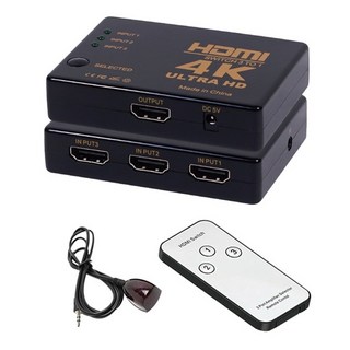 DigiFusion 伽利略 HDMI 4K 影音切換器 三進一出, H4301RD, 1個