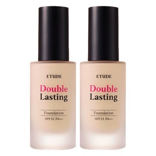 ETUDE 長效待肌無瑕輕粉底液 SPF34 PA++ 30g, Sand, 2瓶