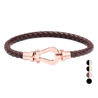 Buddhabest 女性幸運馬蹄鐵皮革手鍊