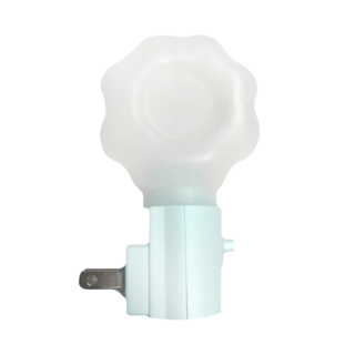 BC 博銓科技 開關式LED小夜燈 90度旋轉頭白 KTC-302I, 甜甜圈綠, 1個