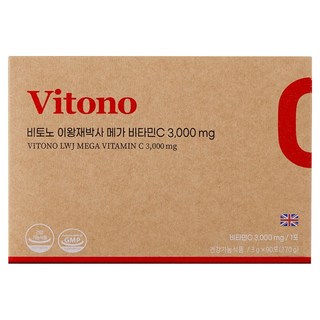 비토노 이왕재박사 메가 비타민C 3000mg, 270g, 1박스