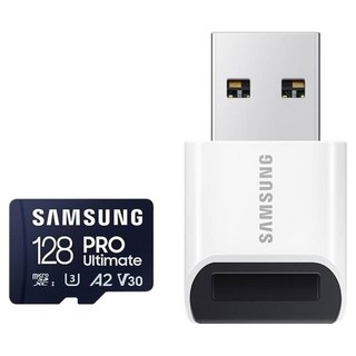 SAMSUNG 三星 PRO Ultimate 含讀卡機 MB-MY128SB/WW 原廠保固, 128GB, 1個