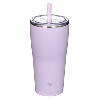ZOJIRUSHI 象印 不銹鋼真空吸管杯 SX-HA72H-VM, 720ml, 1個, 丁香紫