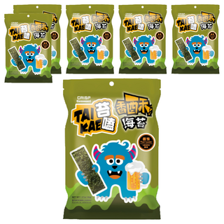 苔嗑 香酥海苔 醬燒風味 (36g), 薄脆爽口 鹹香可口, 6包