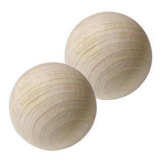 JAYJUN 扁柏足部指壓球 5cm, 2個, 混合色