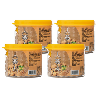 彤旺食品 人蔘丸 酸甜口感, 150g, 4罐
