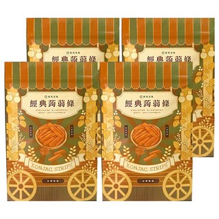 菓青市集 黑胡椒蒟蒻條, 低熱量 豐富水溶性纖維 增加飽足感 香Q嚼勁, 200g, 4包