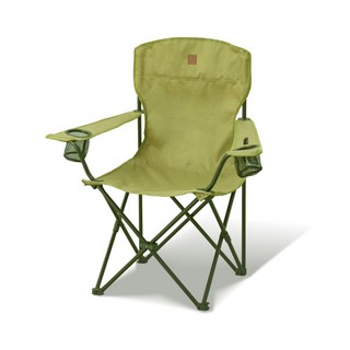 IRIS OHYAMA 愛麗思歐雅瑪 露營摺疊月亮椅 高款 CC-HIGH 800 x 480 x 900mm 2.62kg, 軍綠色, 1個