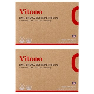 비토노 이왕재박사 메가 비타민C 3000mg, 270g, 2박스