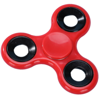 Vogra 高級指尖陀螺, 紅色