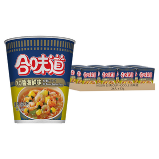 NISSIN 日清 CUP NOODLE 合味道 XO醬海鮮味杯麵, 24入
