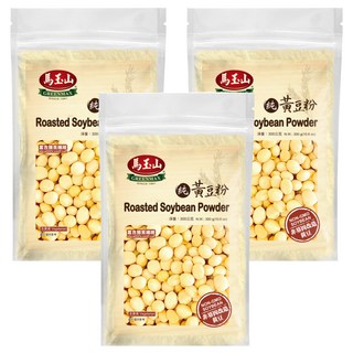 馬玉山 纯黃豆粉 台灣製造 全素, 300g, 3包
