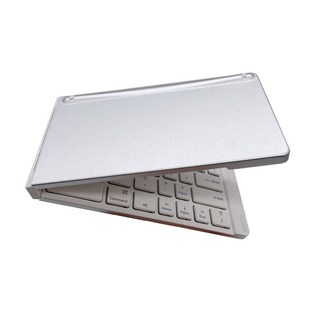 엔보우 N패드 블루투스 무선 접이식 키보드, 실버, SMART-NOTE, 제조사축