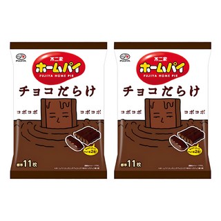 FUJIYA 不二家 Home pie巧克力酥餅, 115g, 2袋