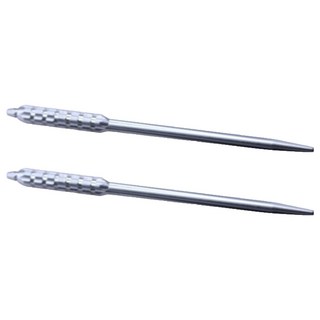 鏈條壓花筆, 銀色, 2個