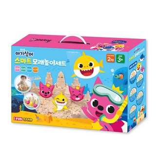 iWill Company Pinkfong 智能沙子遊戲組, 1個, 2kg, 多色