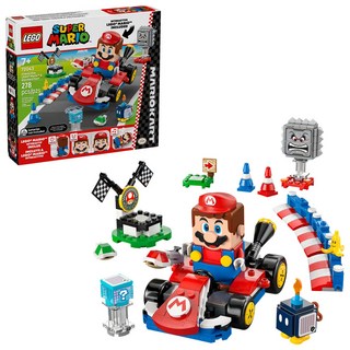 LEGO 72043 瑪莉歐系列 瑪利歐賽車TM 樂高 瑪利歐與標準車 Mario KartTM – Interactive LEGO® MarioTM & Standard Kart, 1套, 混和顏色