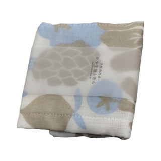 原田織物 七重棉紗蚊帳家事布 多款可愛花紋 吸水速乾 柔軟耐用, 30 x 30cm, 1件