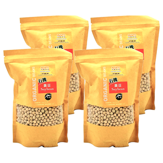 茂喜食品 有機黃豆 (加拿大), 400g, 4包