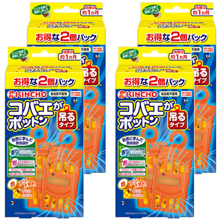 KINCHO 金鳥 果蠅誘捕吊掛 強效型, 4盒